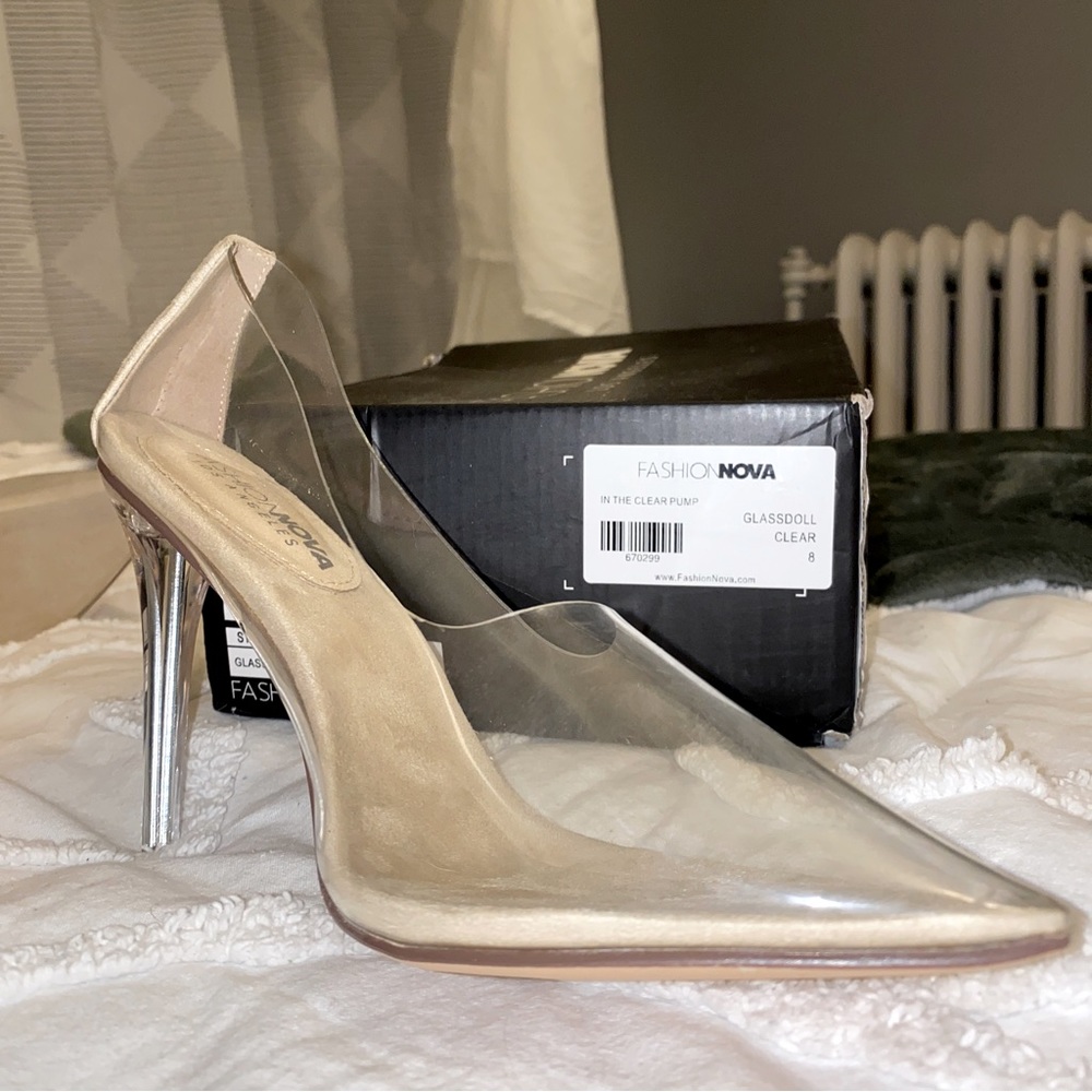 Glass Doll Clear Pump